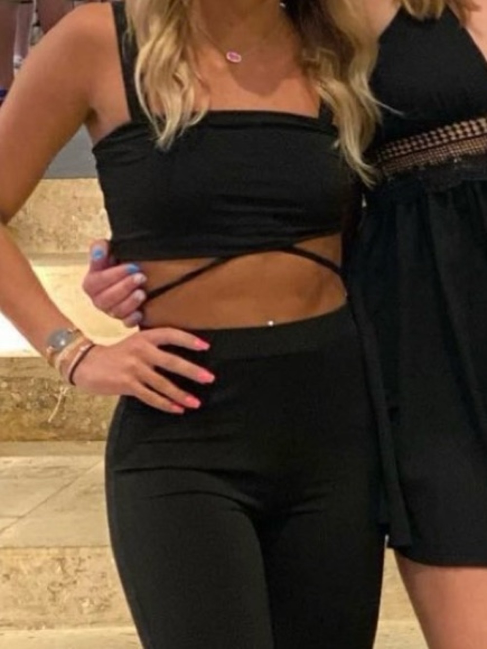 Black Two-Piece Set